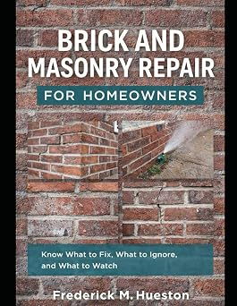 Cover of the book "Brick and Masonry Repair for Homeowners"