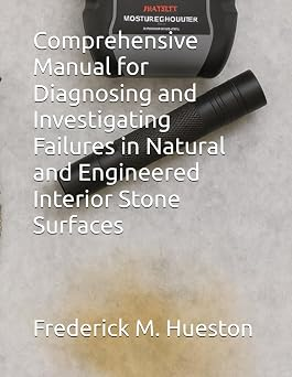Cover of the book: Comprehensive Manual for Diagnosing and Investigating Failures in Natural and Engineered Interior Stone Surfaces